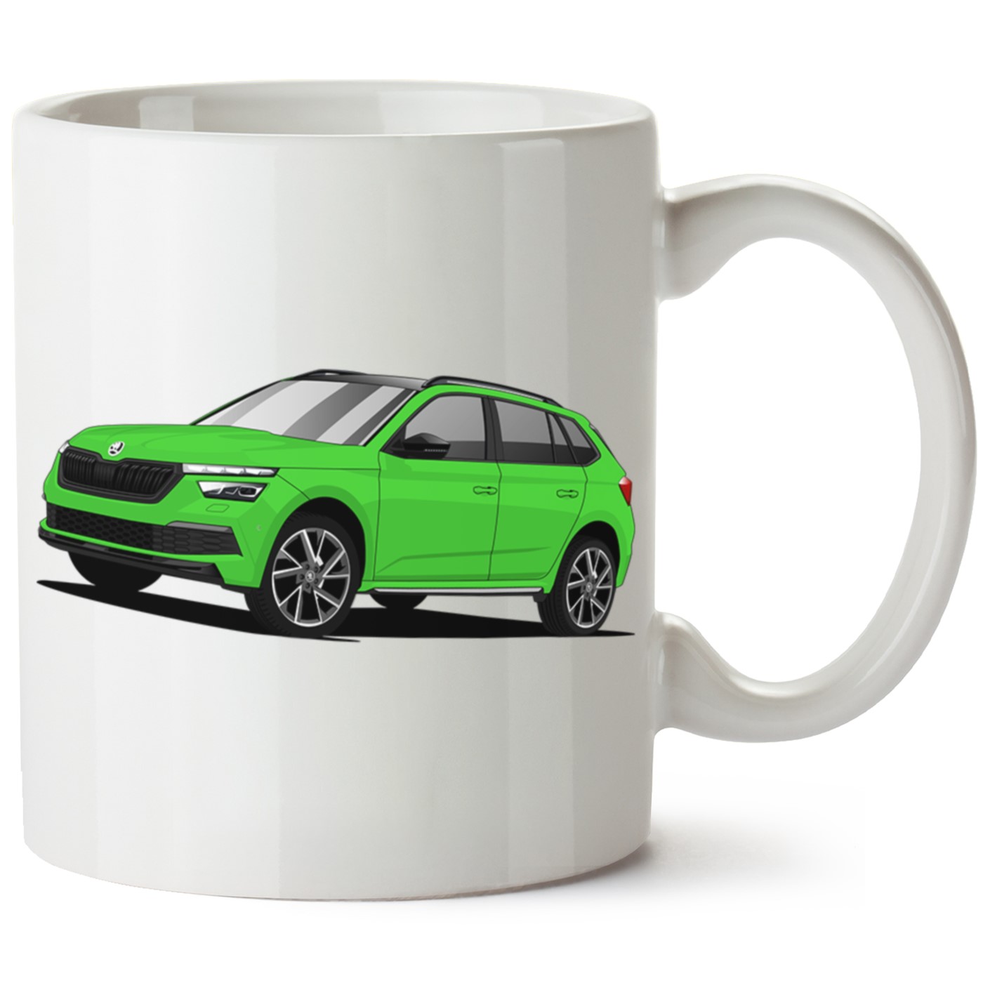 Skoda Kamiq Baskılı Porselen Kupa Bardak