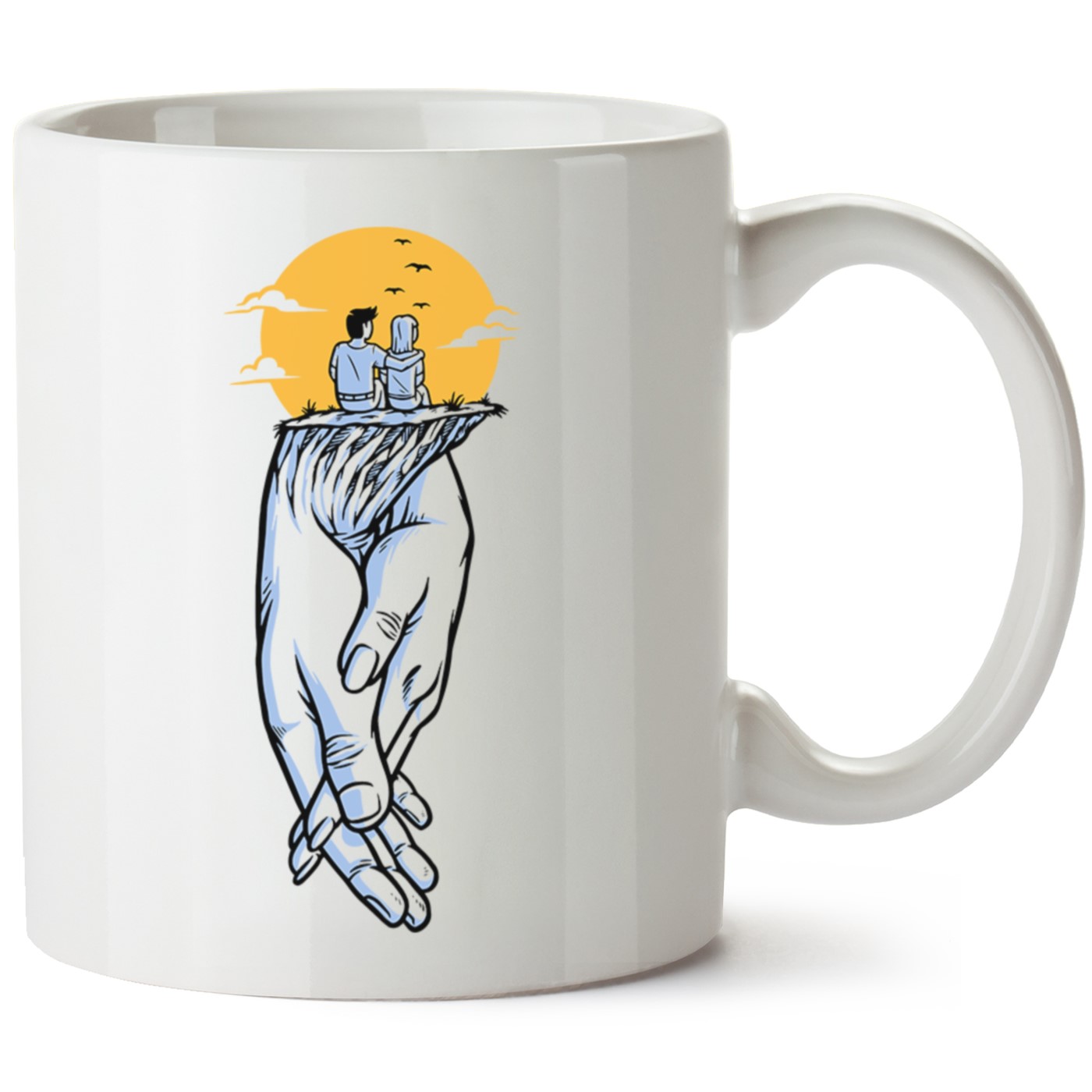 Macera-Doğa Baskılı Porselen Kupa Bardak