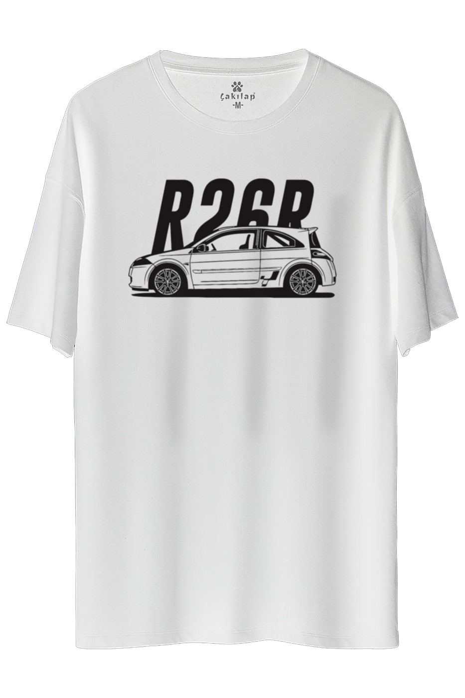 Renault Megane Rs26 Baskılı Oversize Tişört