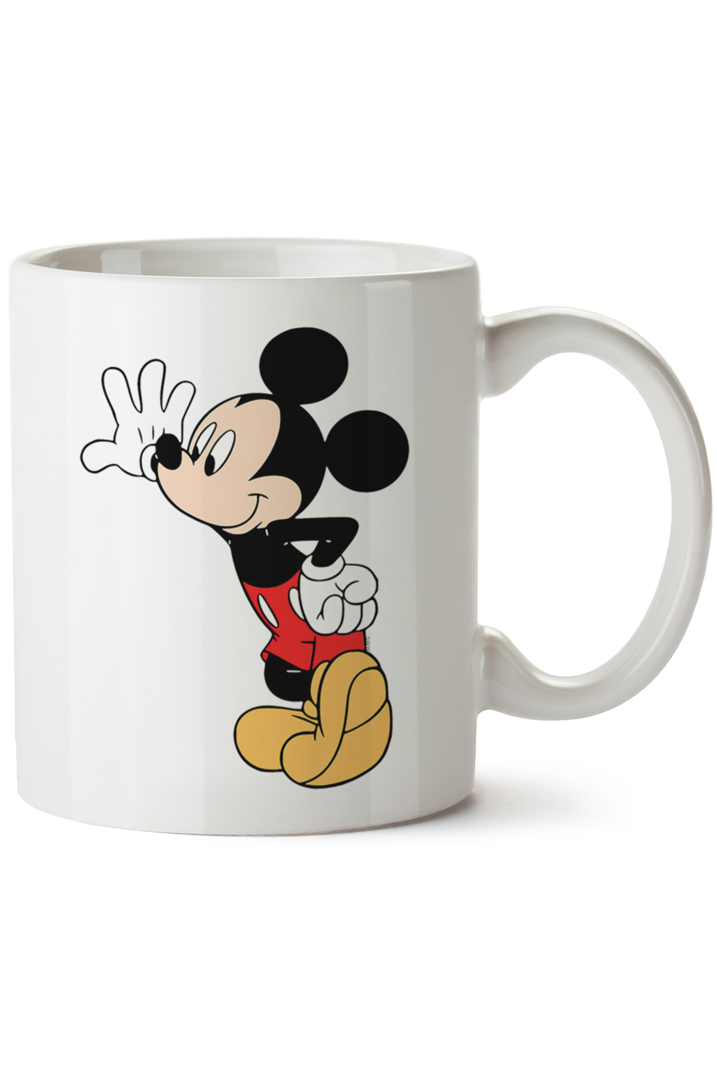 Mickey Mouse Baskılı Porselen Kupa Bardak