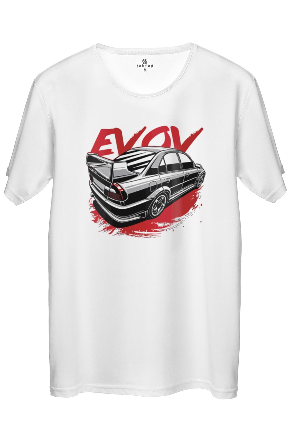 Mitsubishi Evo 5 Baskılı Regular Tişört