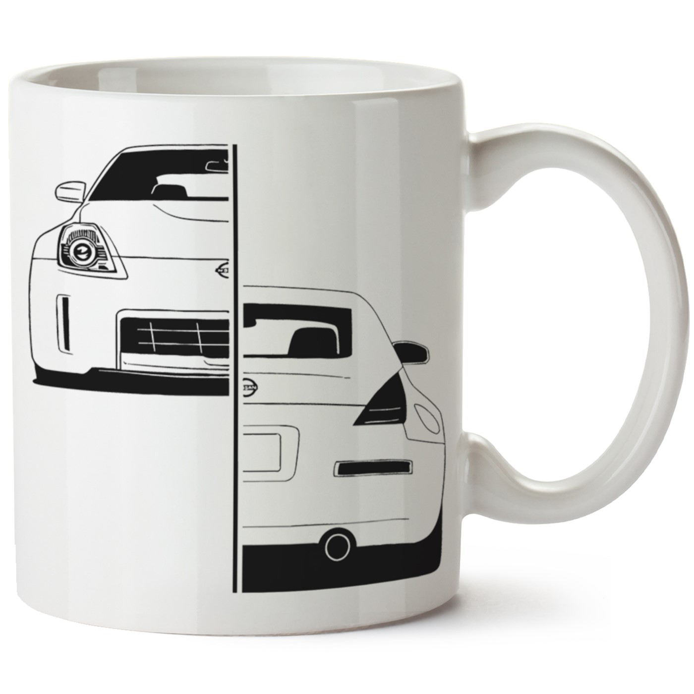 Nissan 350Z Baskılı Porselen Kupa Bardak