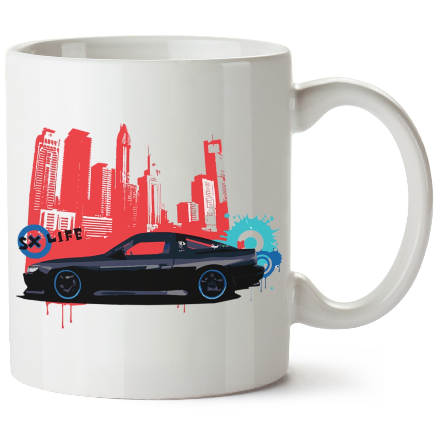 Nissan R35 Baskılı Porselen Kupa Bardak