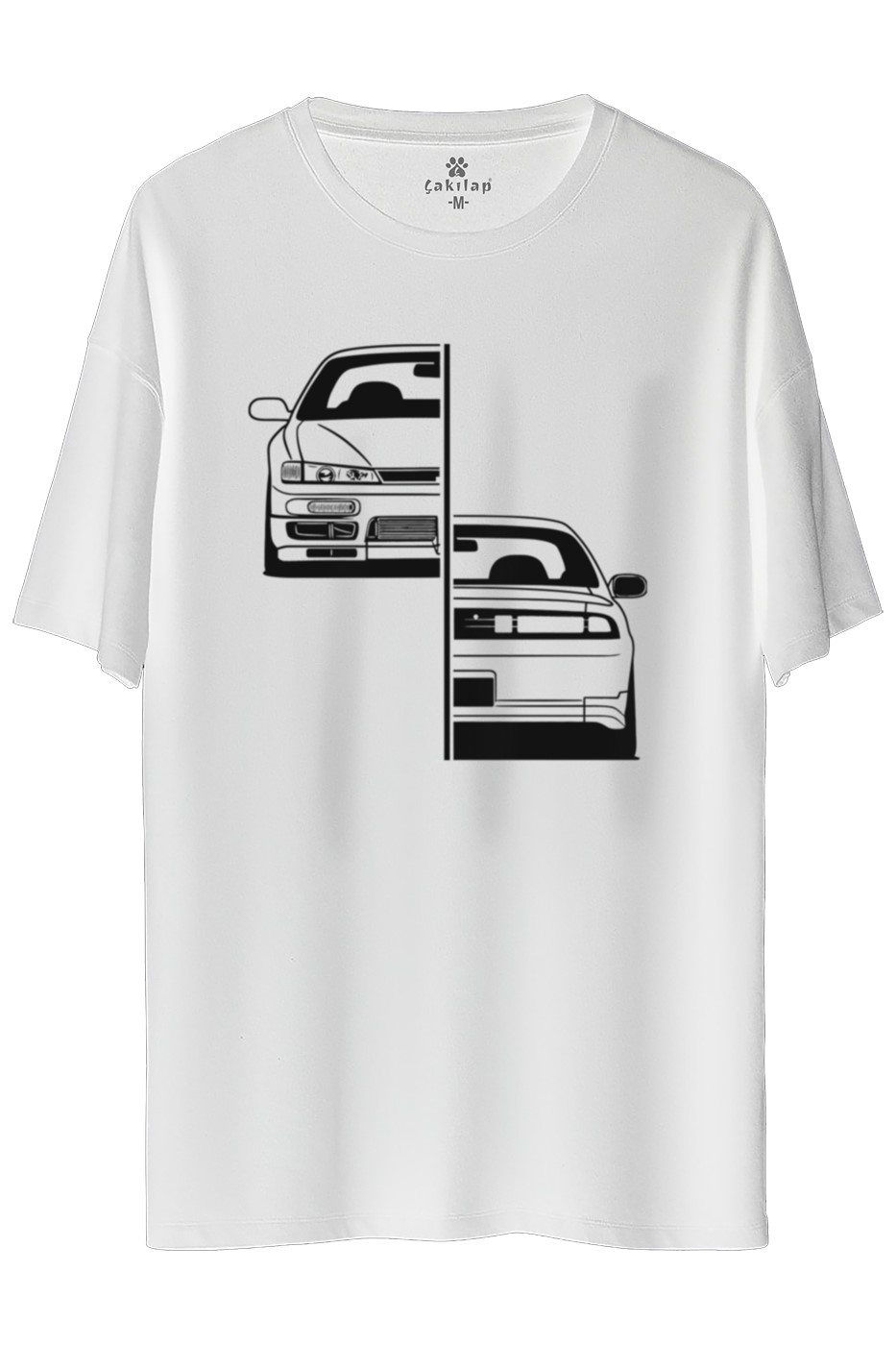 Nissan S14 Baskılı Oversize Tişört