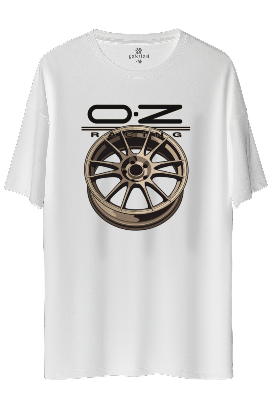 O.z Racing Jant Baskılı Oversize Tişört