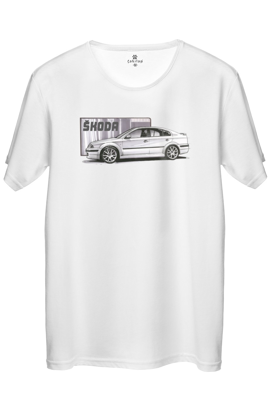 Skoda OctaviaA4 Baskılı Regular Tişört