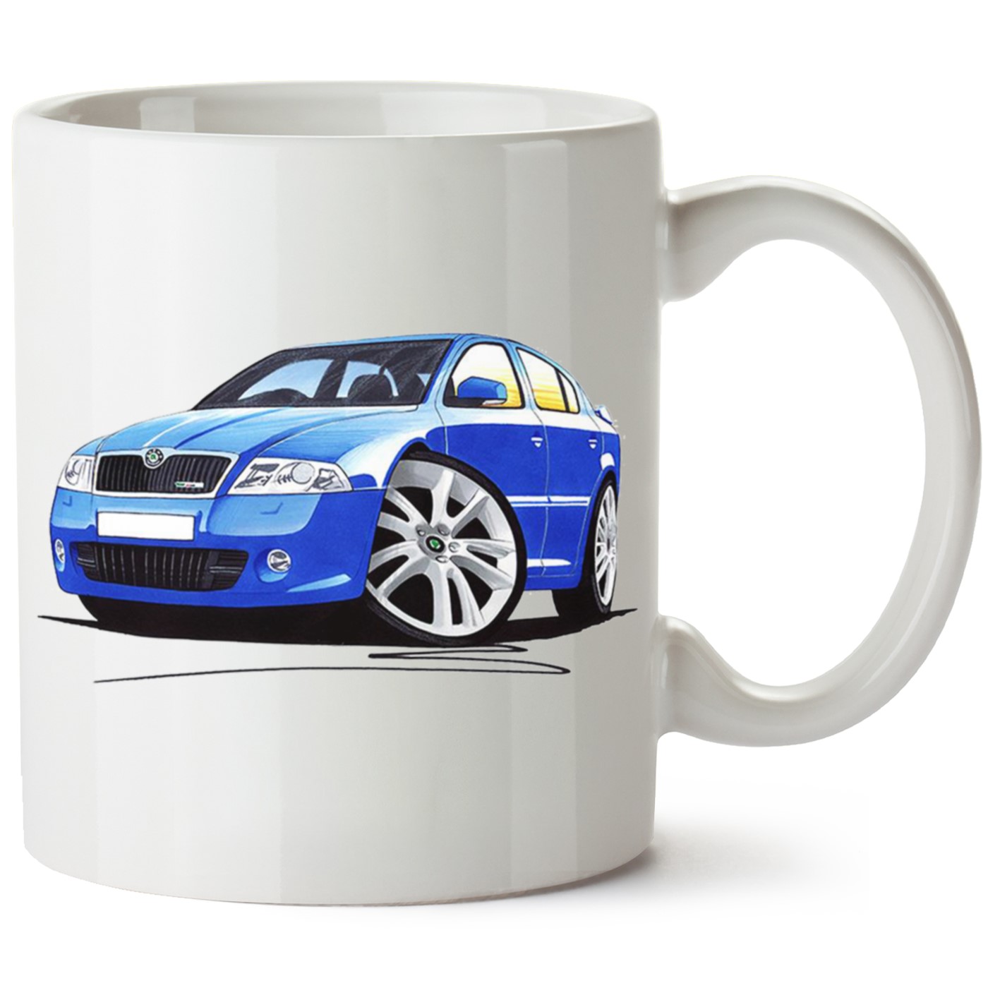 Skoda OctaviaA5 Baskılı Porselen Kupa Bardak