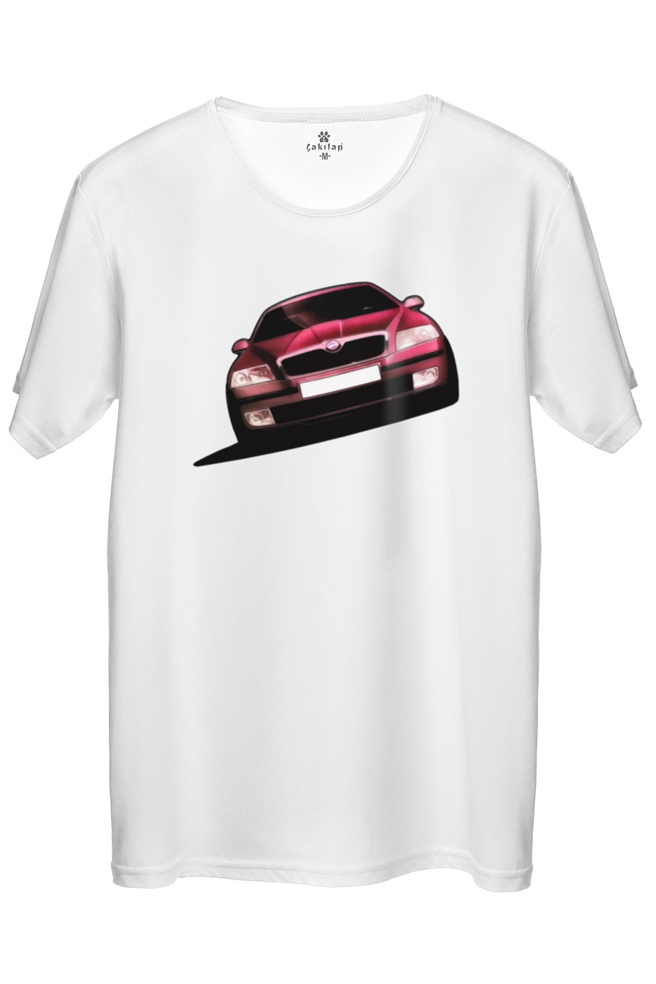 Skoda OctaviaA5 Baskılı Regular Tişört