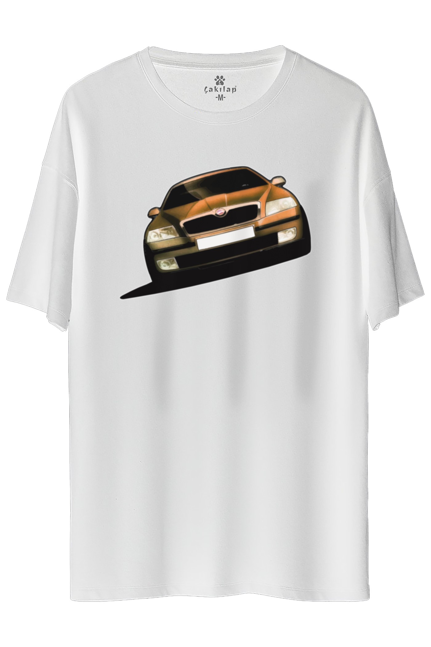 Skoda OctaviaA5 Baskılı Oversize Tişört