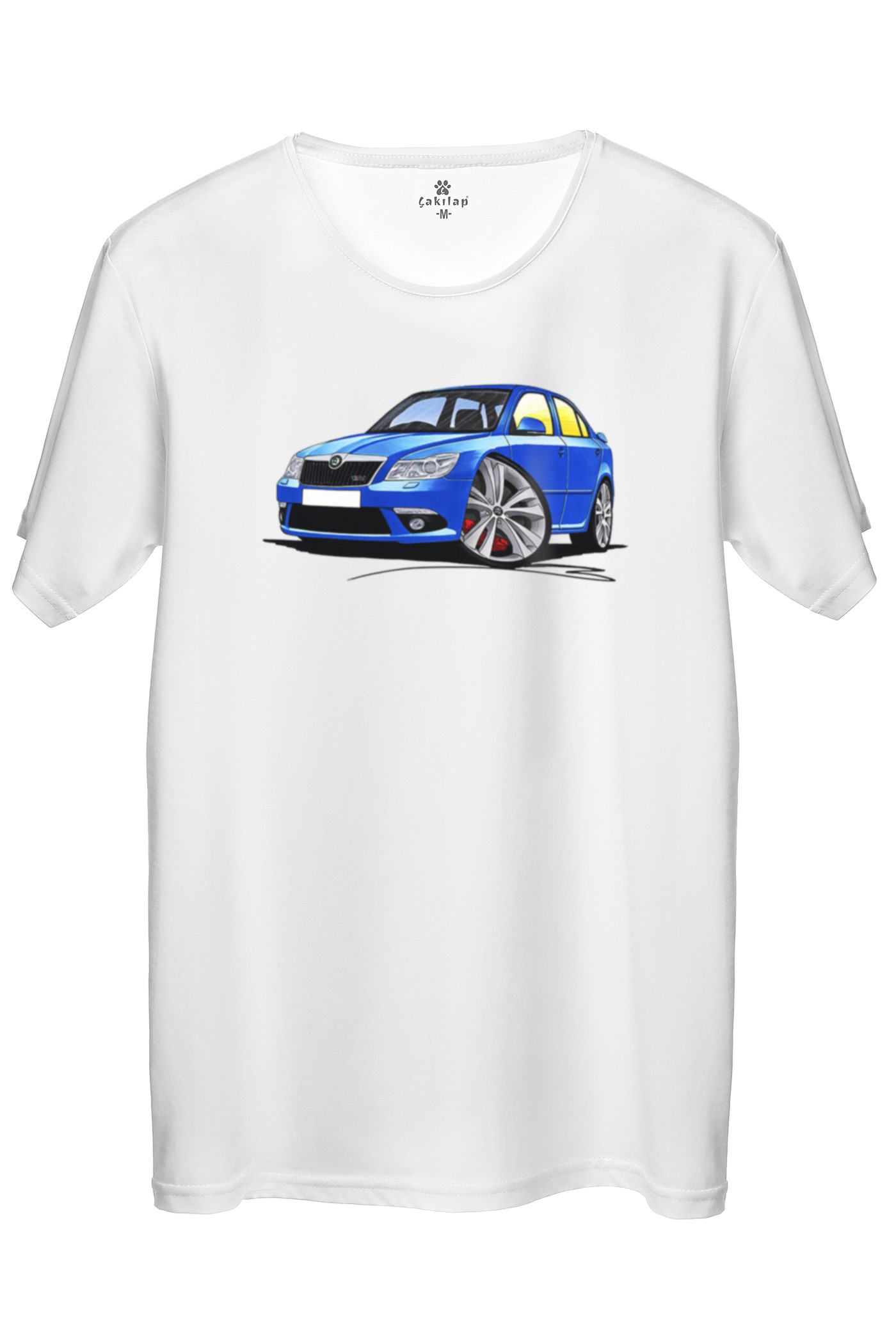 Skoda OctaviaA6 Baskılı Regular Tişört