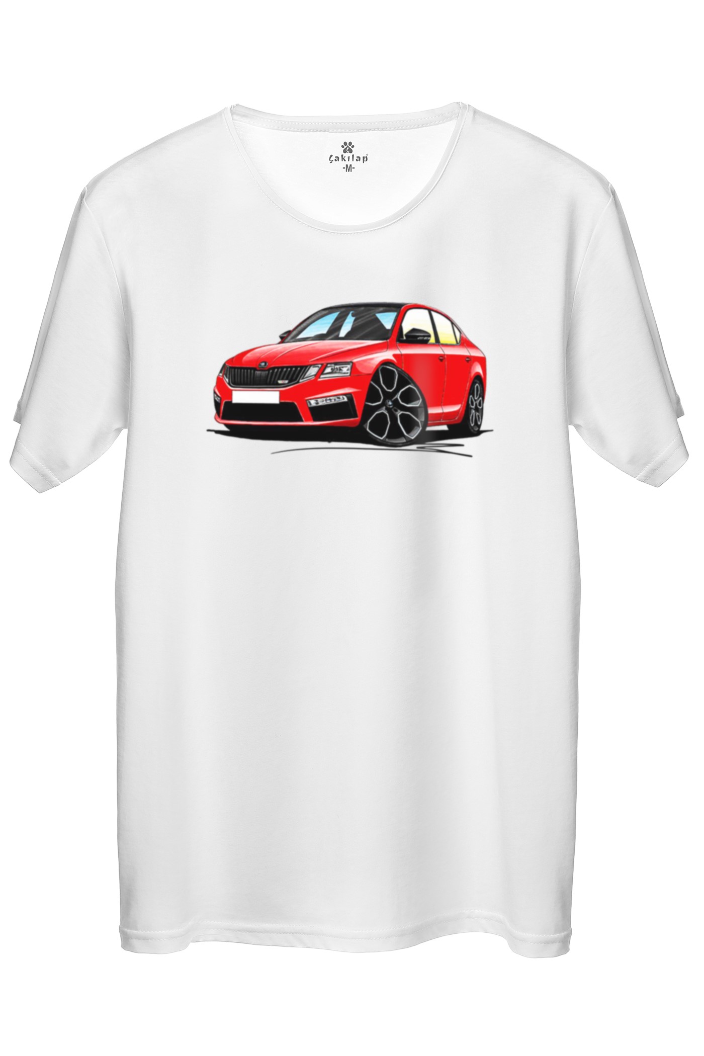 Skoda OctaviaA7 Baskılı Regular Tişört