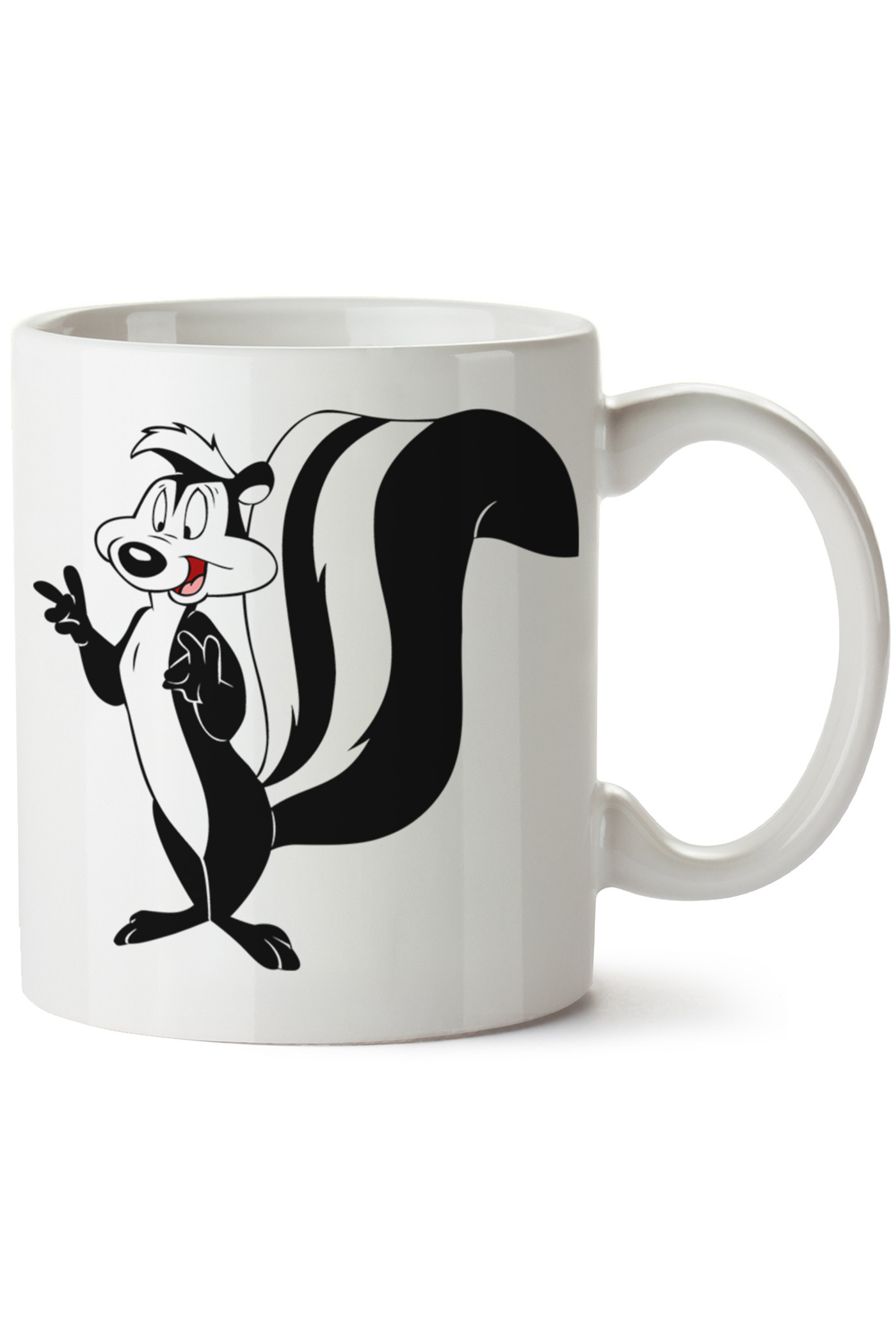 Pepe Le Pew Baskılı Porselen Kupa Bardak