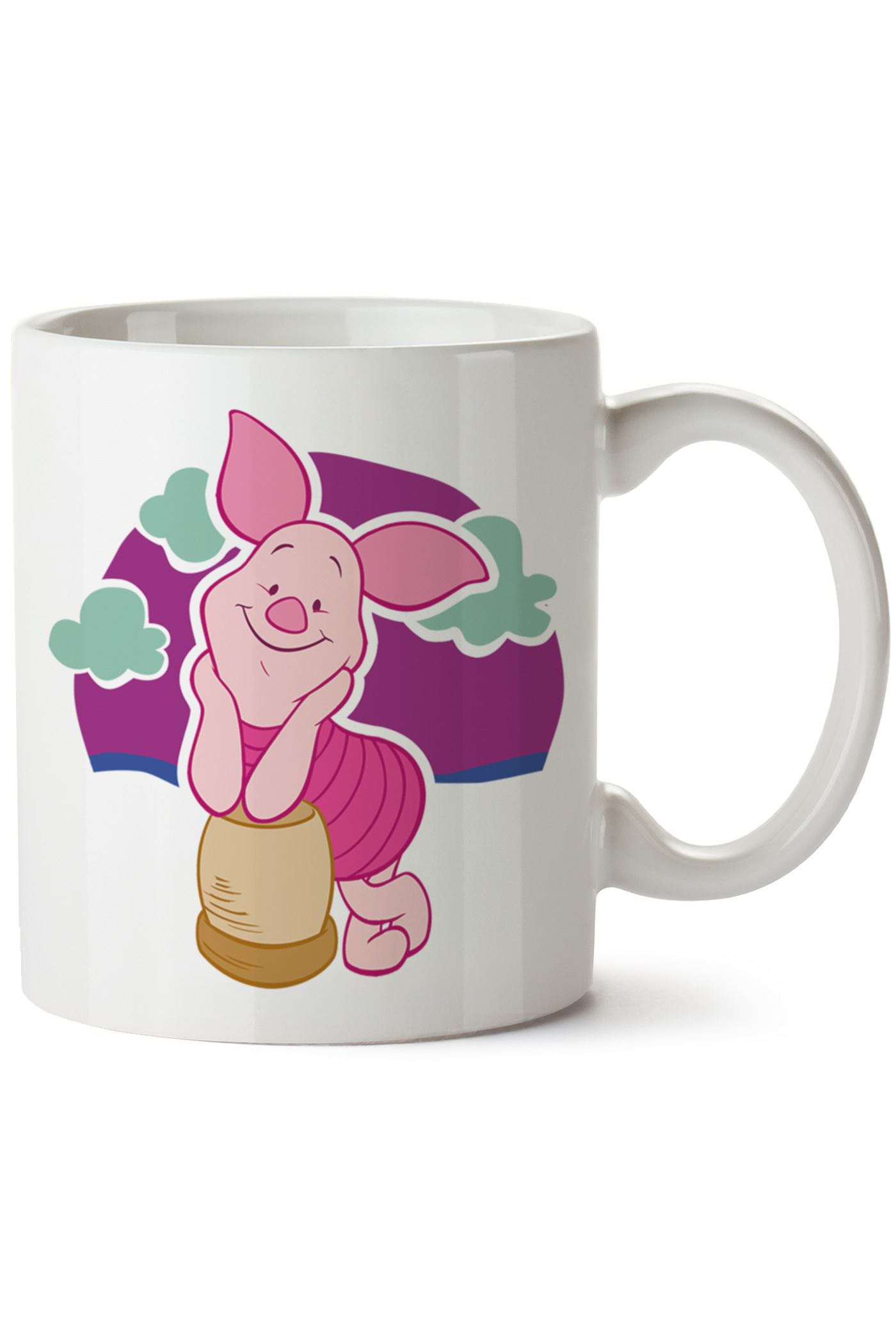 Piglet Baskılı Porselen Kupa Bardak