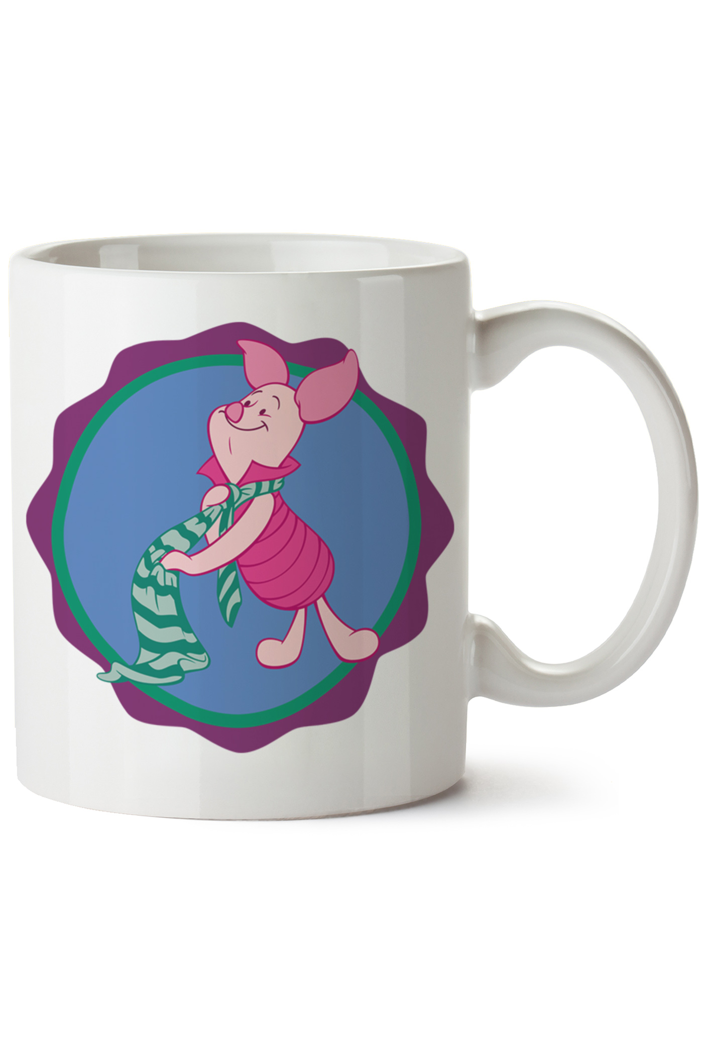 Piglet Baskılı Porselen Kupa Bardak