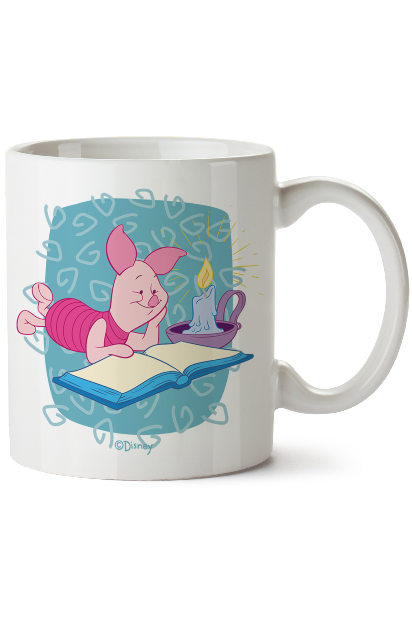 Piglet Baskılı Porselen Kupa Bardak