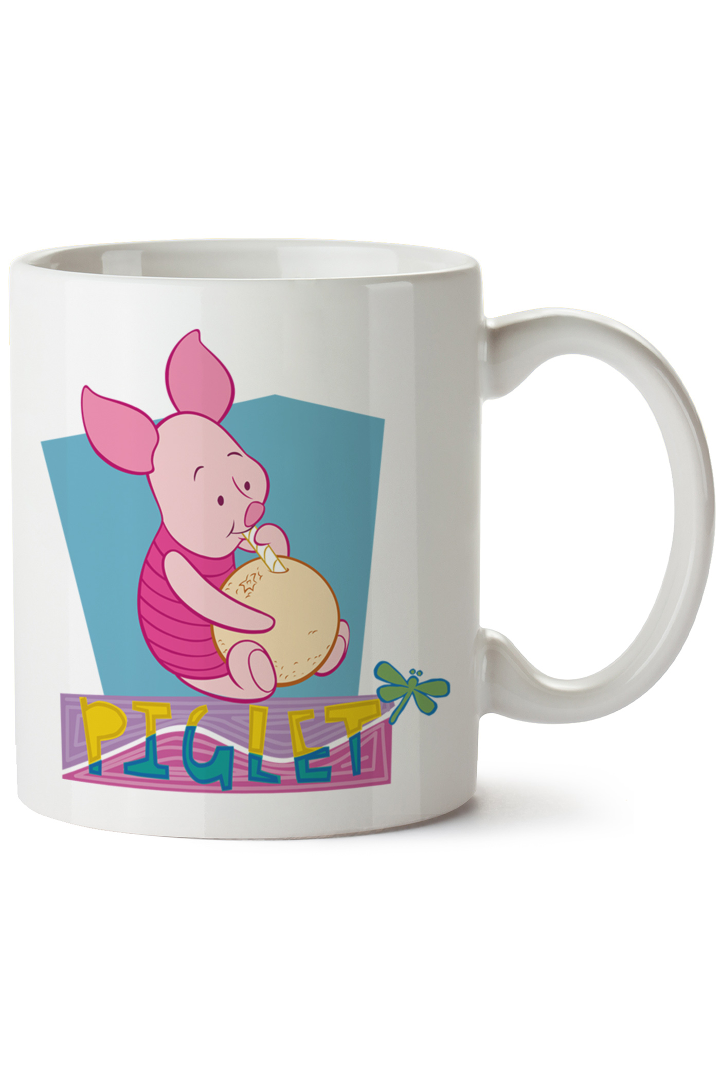 Piglet Baskılı Porselen Kupa Bardak