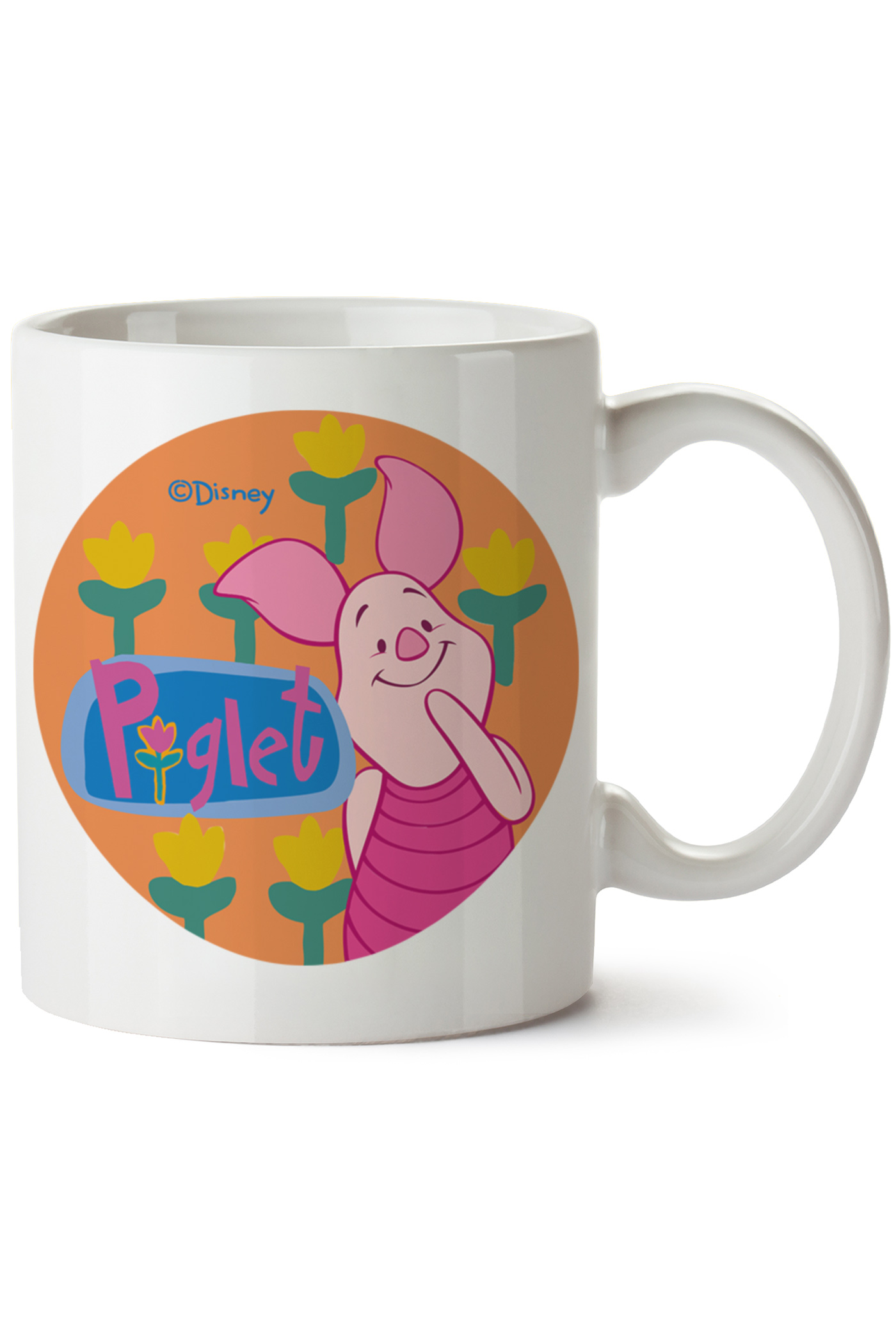 Piglet Baskılı Porselen Kupa Bardak