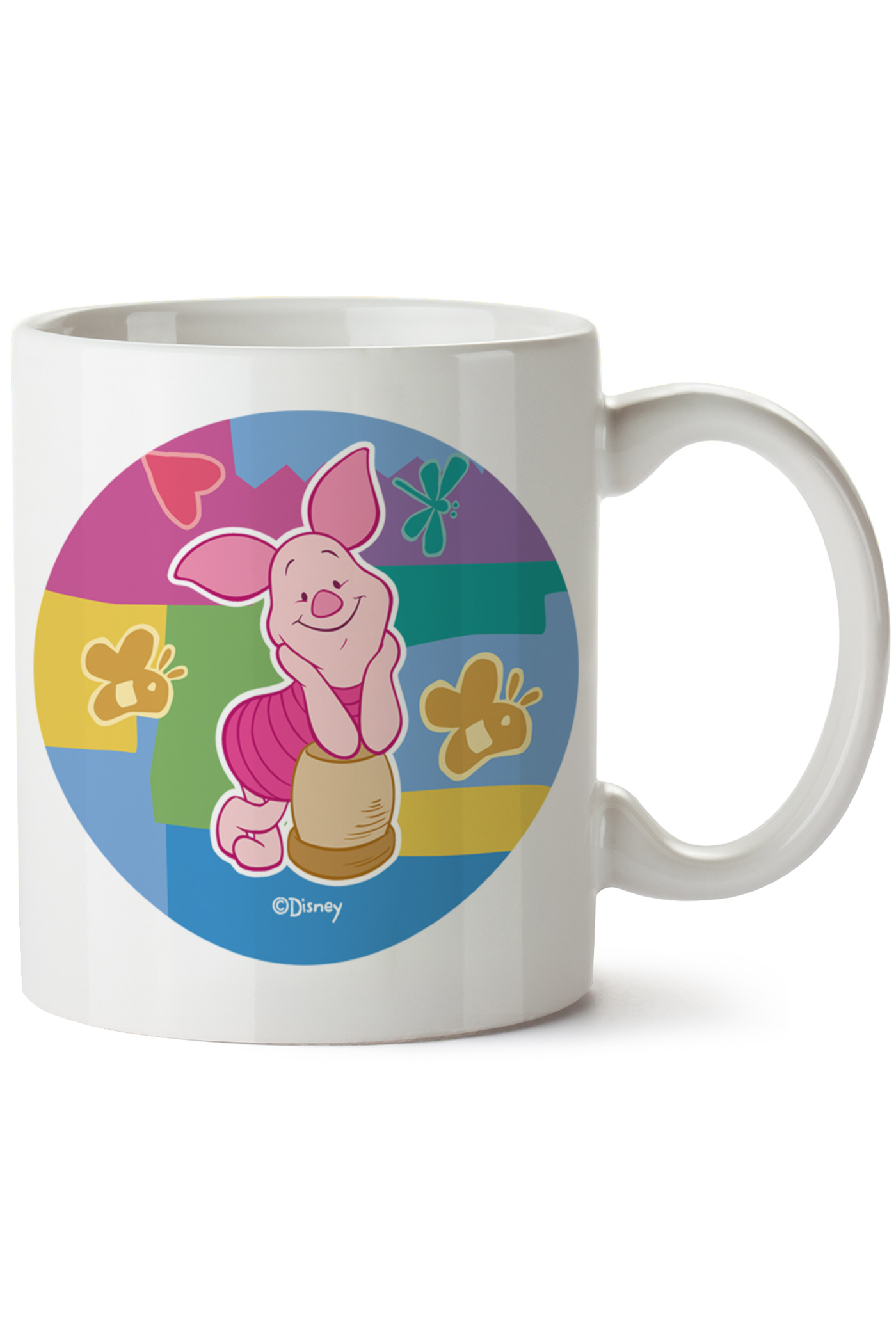 Piglet Baskılı Porselen Kupa Bardak