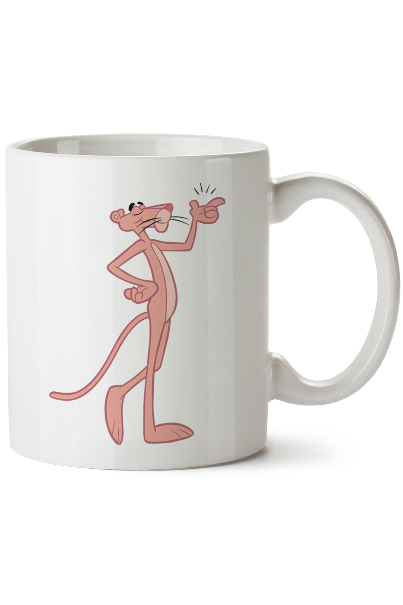 Pink Panther Baskılı Porselen Kupa Bardak