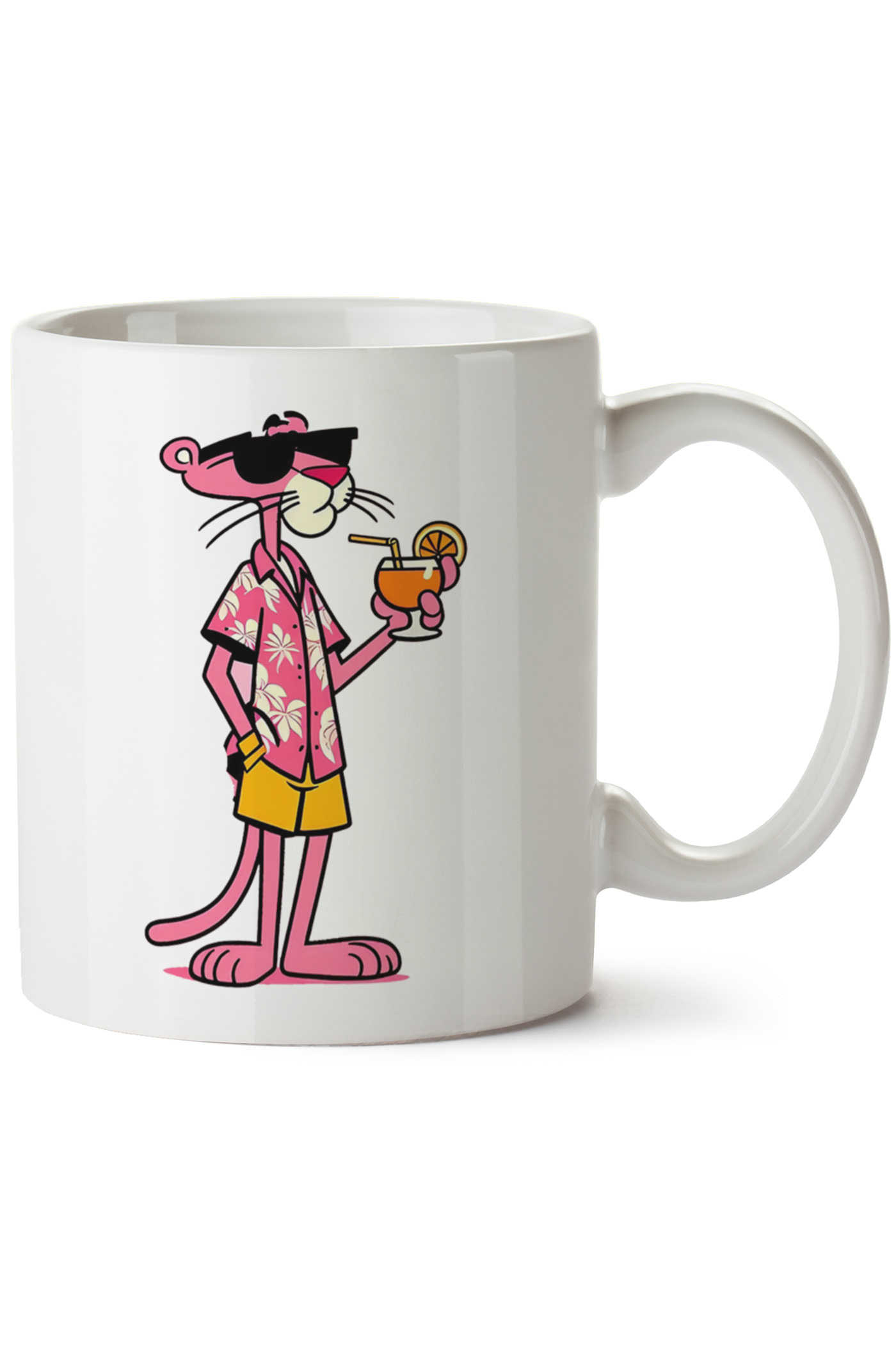 Pink Panther Baskılı Porselen Kupa Bardak