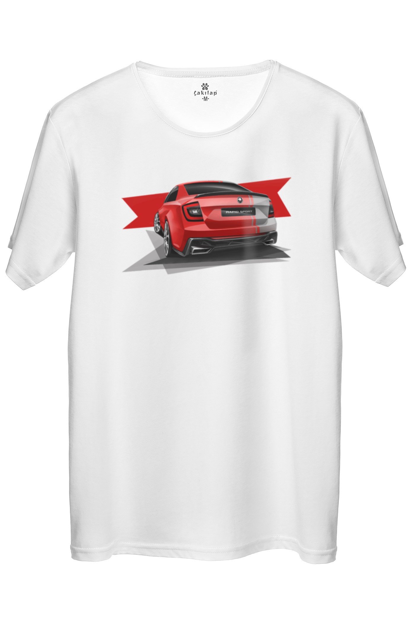 Skoda Rapid Baskılı Regular Tişört