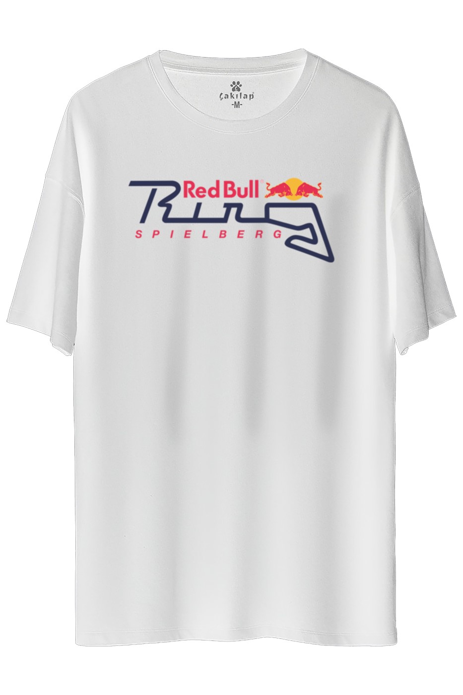 Redbull Ring Baskılı Oversize Tişört