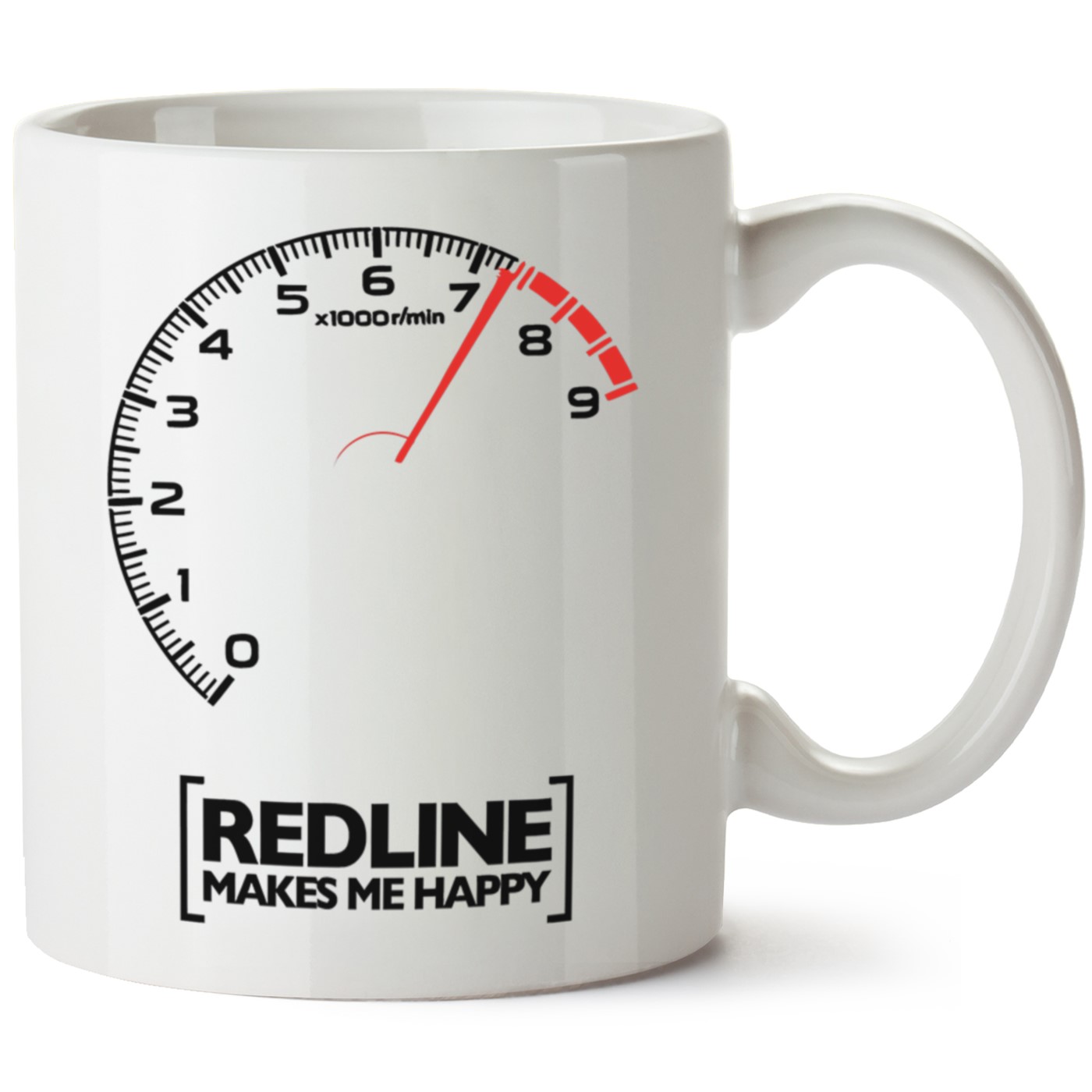 Redline Baskılı Porselen Kupa Bardak