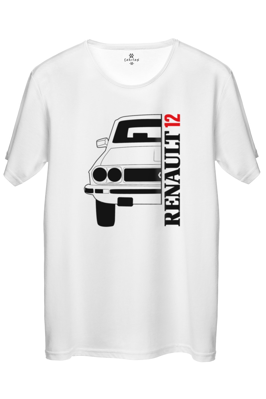 Renault 12 Baskılı Regular Tişört