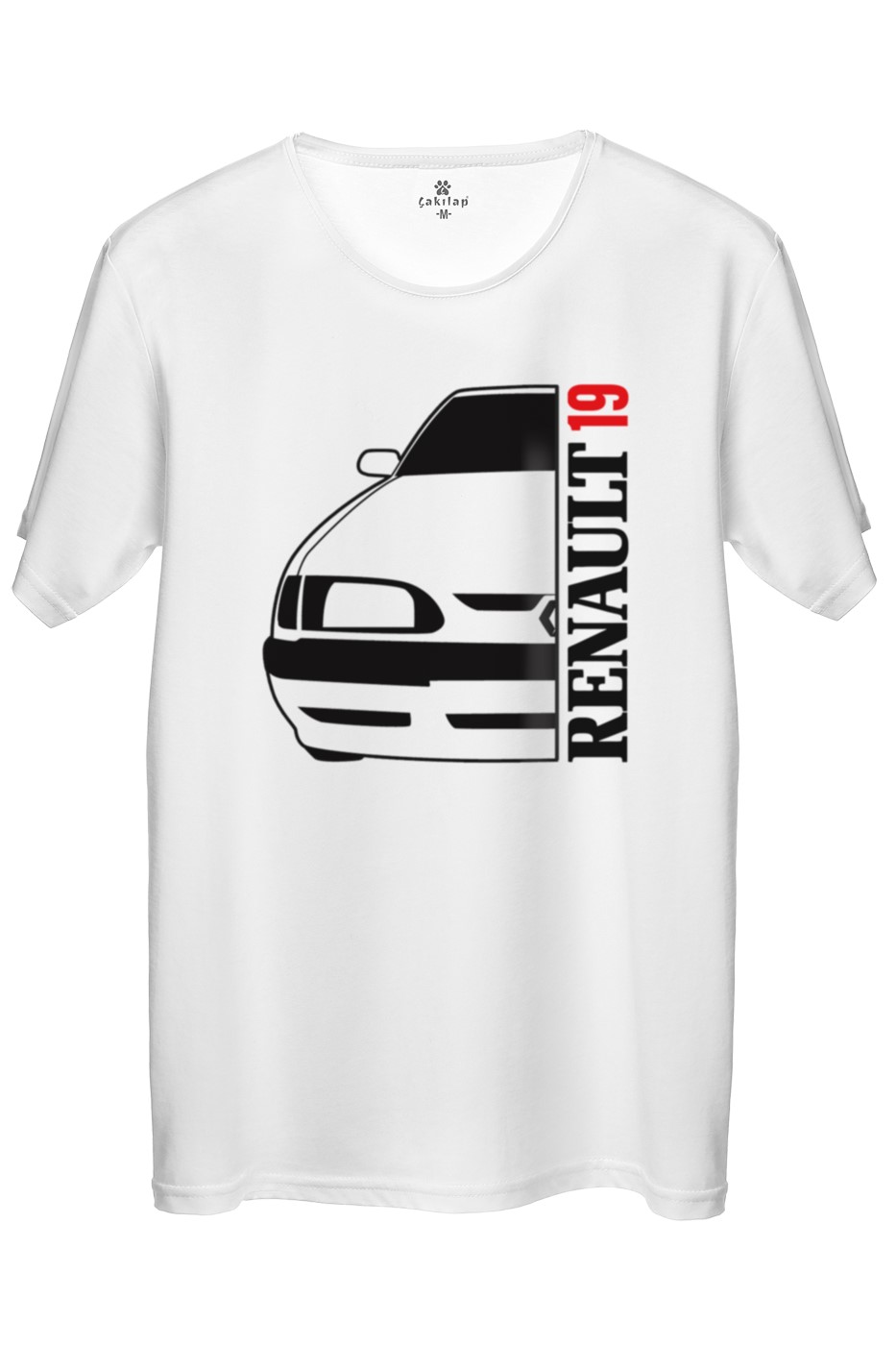 Renault 19 Baskılı Regular Tişört