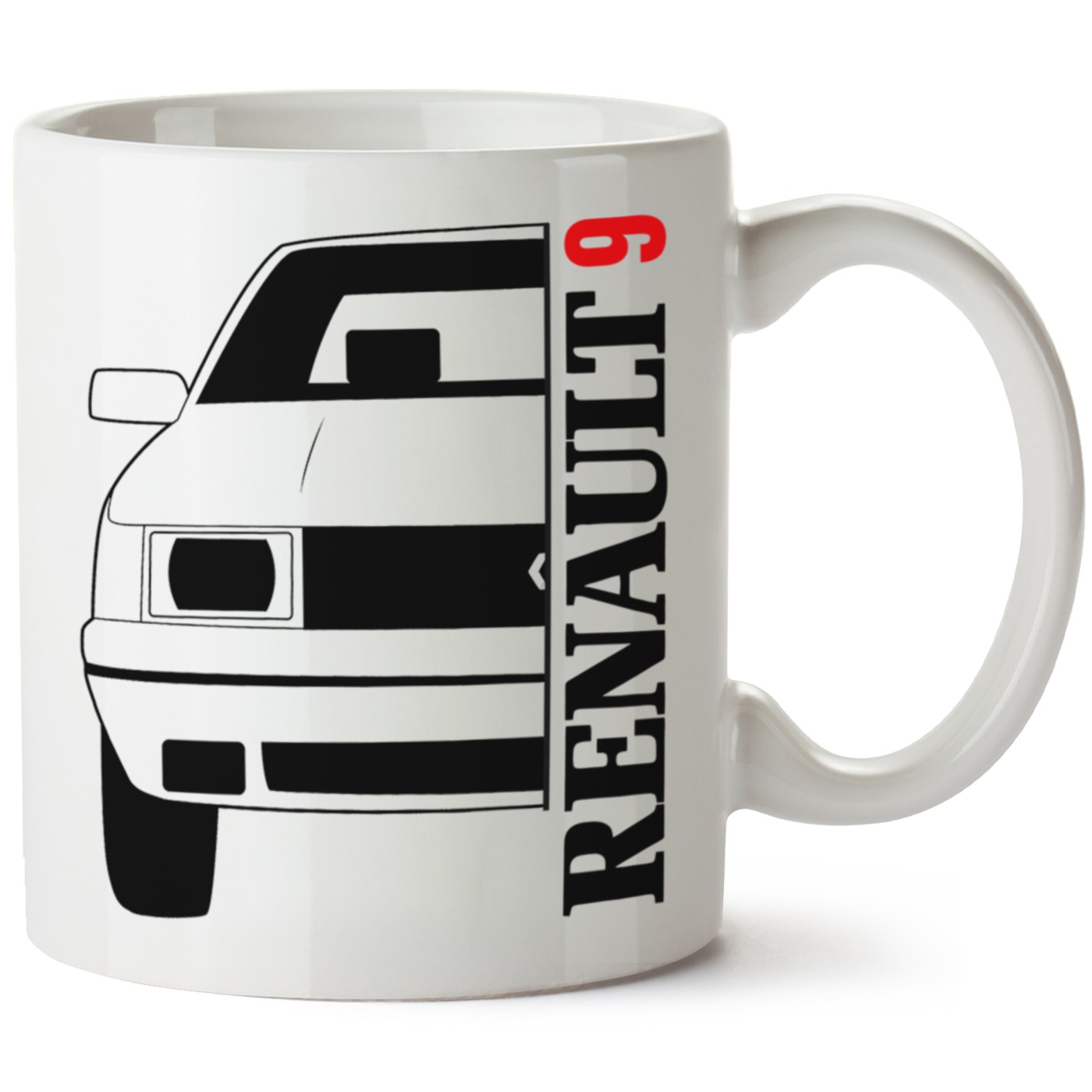 Renault 9 Baskılı Porselen Kupa Bardak