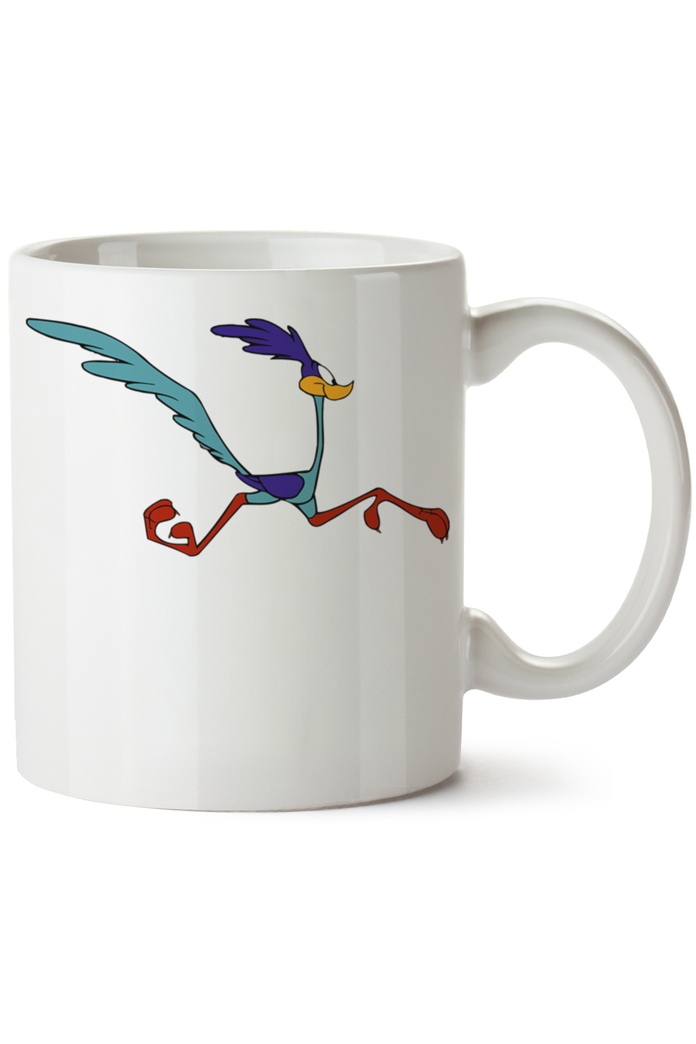 Road Runner Baskılı Porselen Kupa Bardak