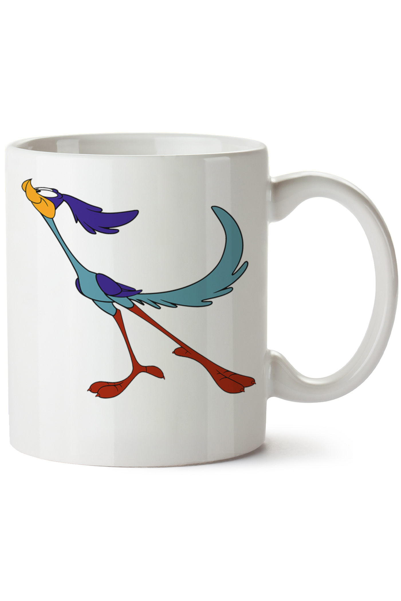 Road Runner Baskılı Porselen Kupa Bardak