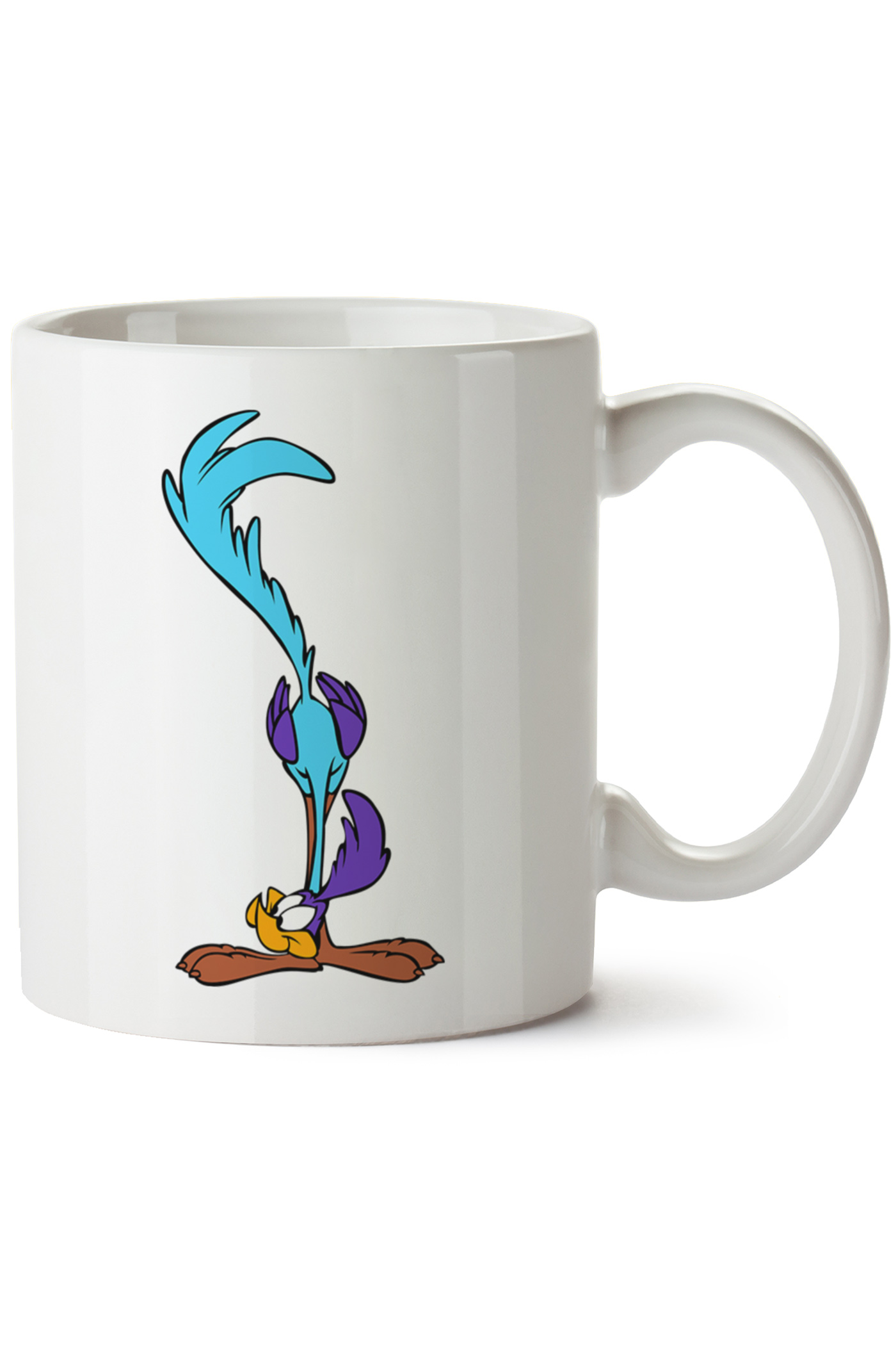 Road Runner Baskılı Porselen Kupa Bardak