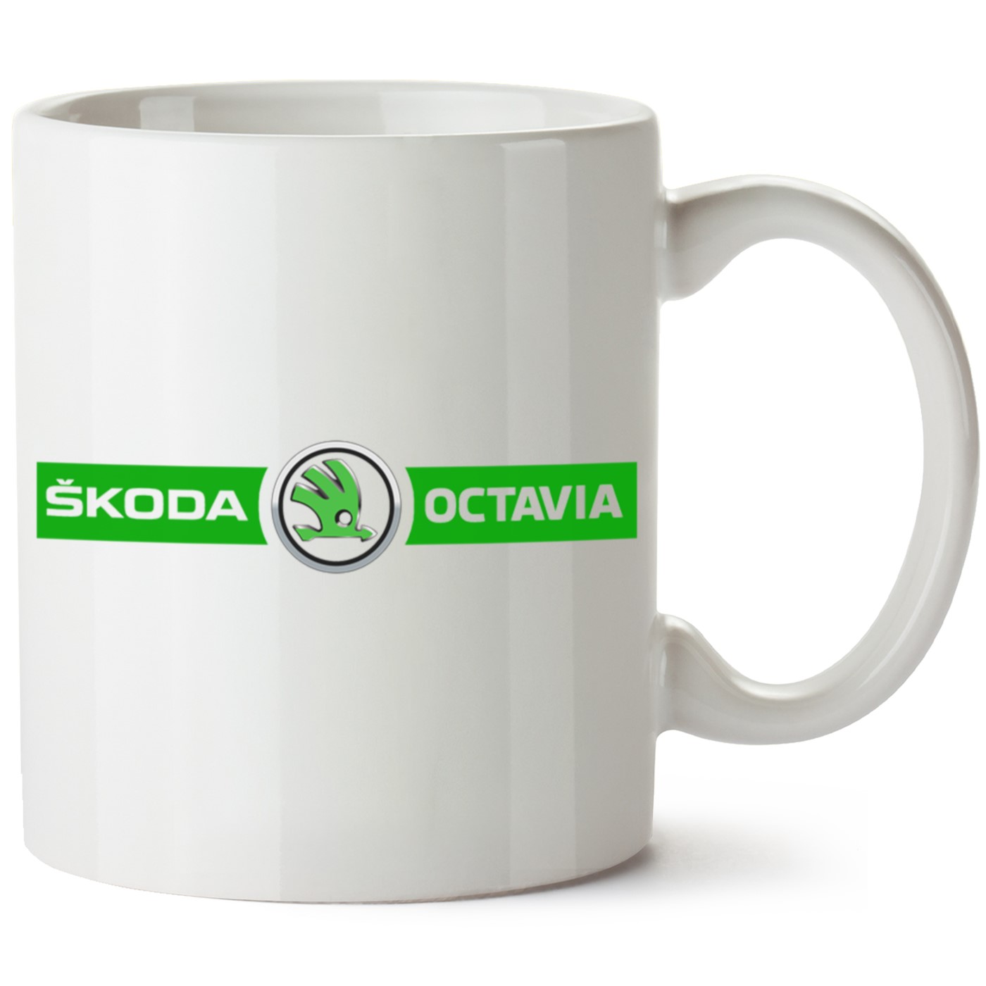 Skoda Octavia Logo Baskılı Porselen Kupa Bardak