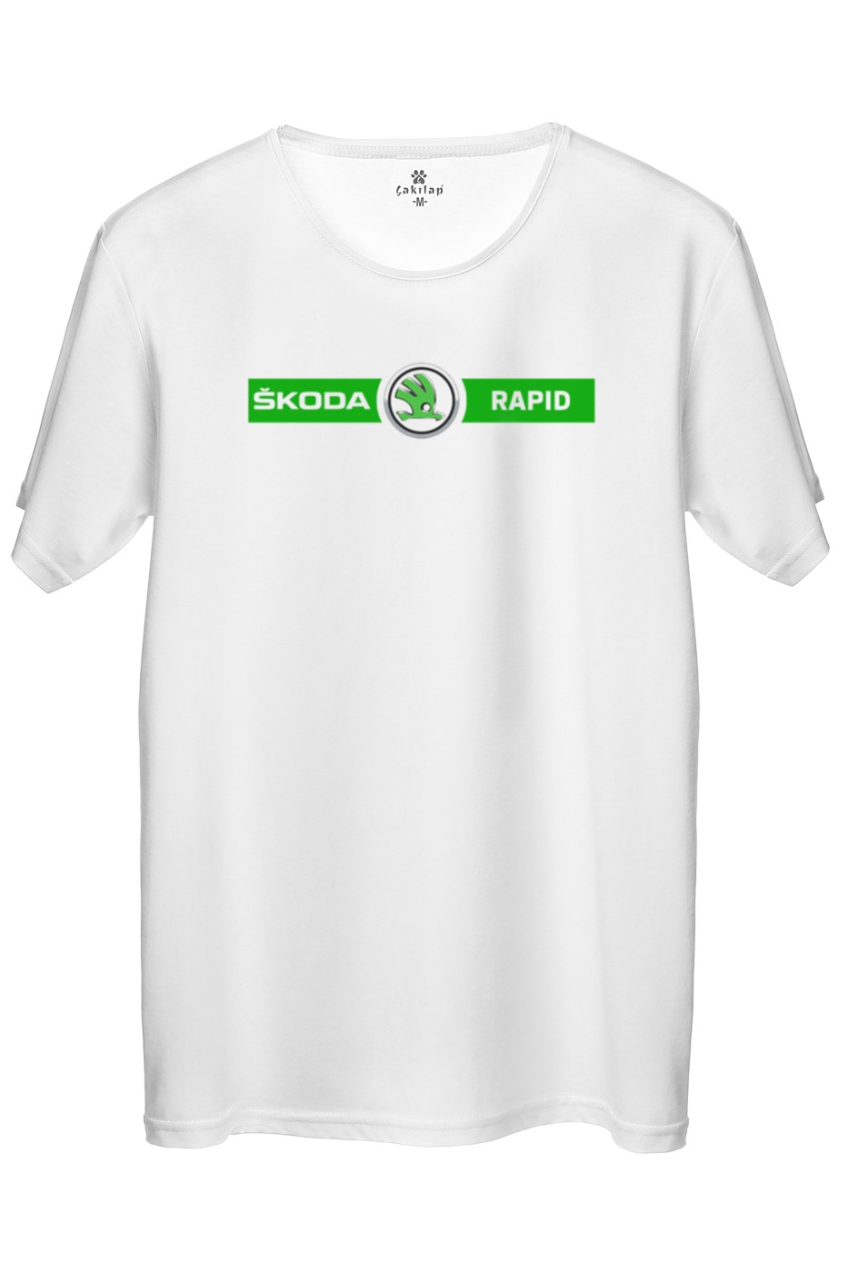 Skoda Rapid Logo Baskılı Regular Tişört