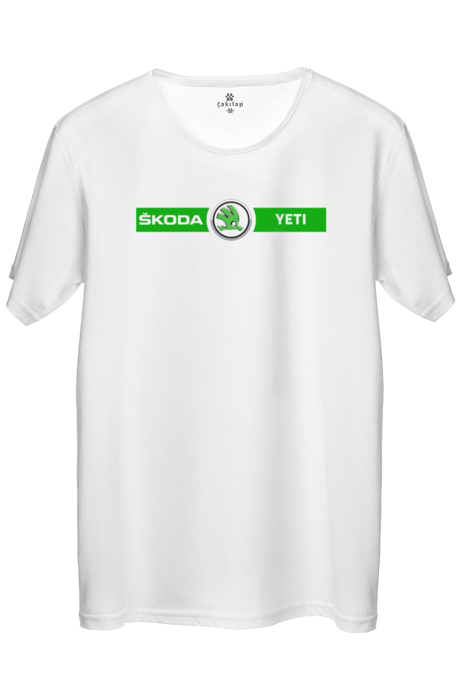 Skoda Yeti Logo Baskılı Regular Tişört