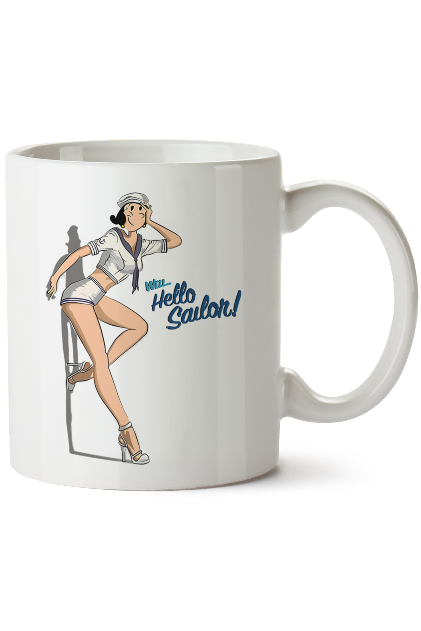 Safinaz Baskılı Porselen Kupa Bardak