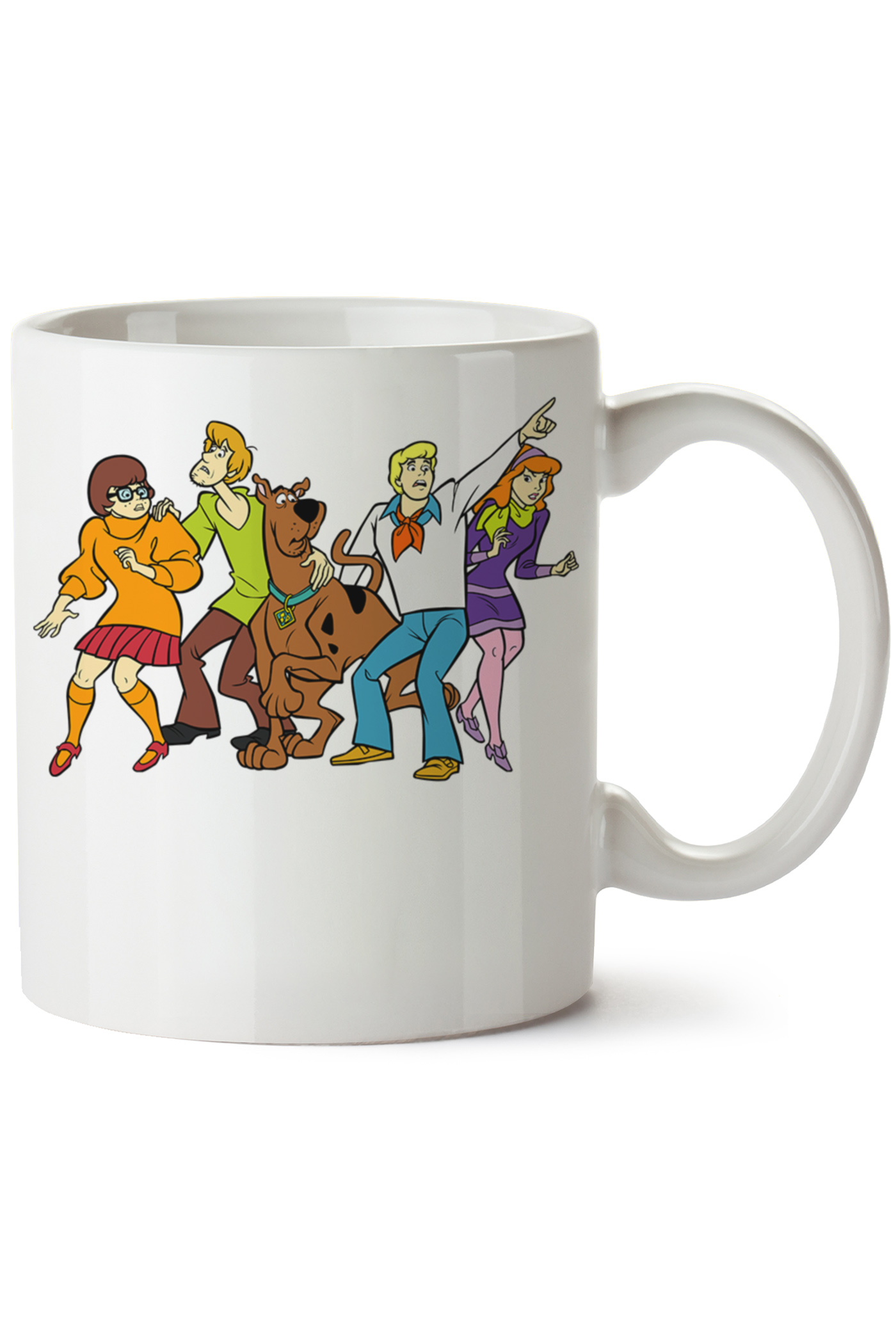 Scooby Doo Ekibi Baskılı Porselen Kupa Bardak