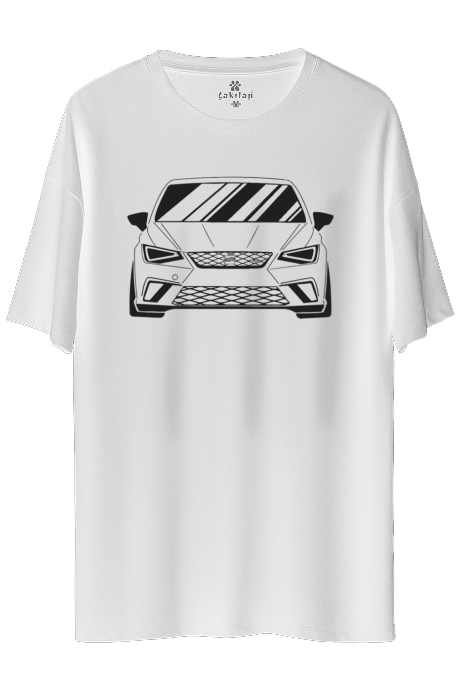 Seat İbiza Baskılı Oversize Tişört