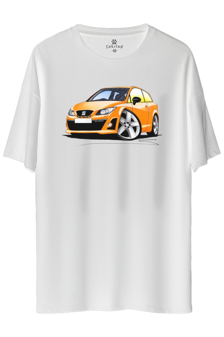 Seat İbiza Baskılı Oversize Tişört