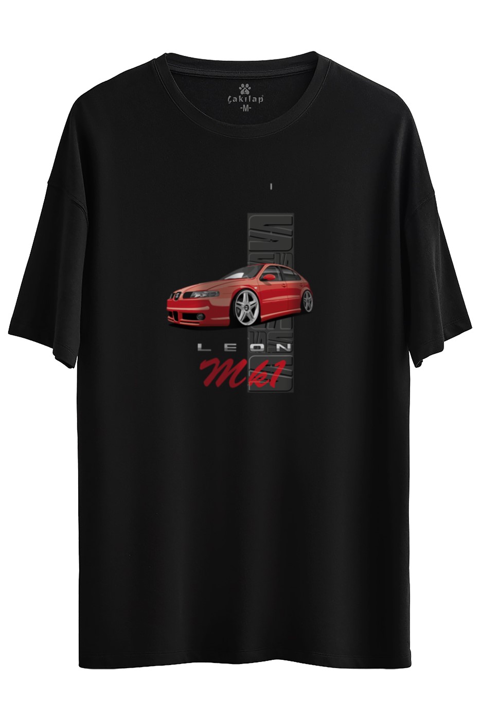 Seat Leon Mk1 Baskılı Oversize Tişört