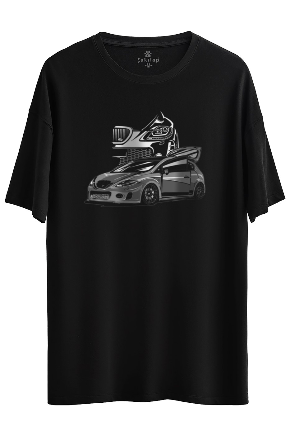 Seat Leon Mk2 Baskılı Oversize Tişört