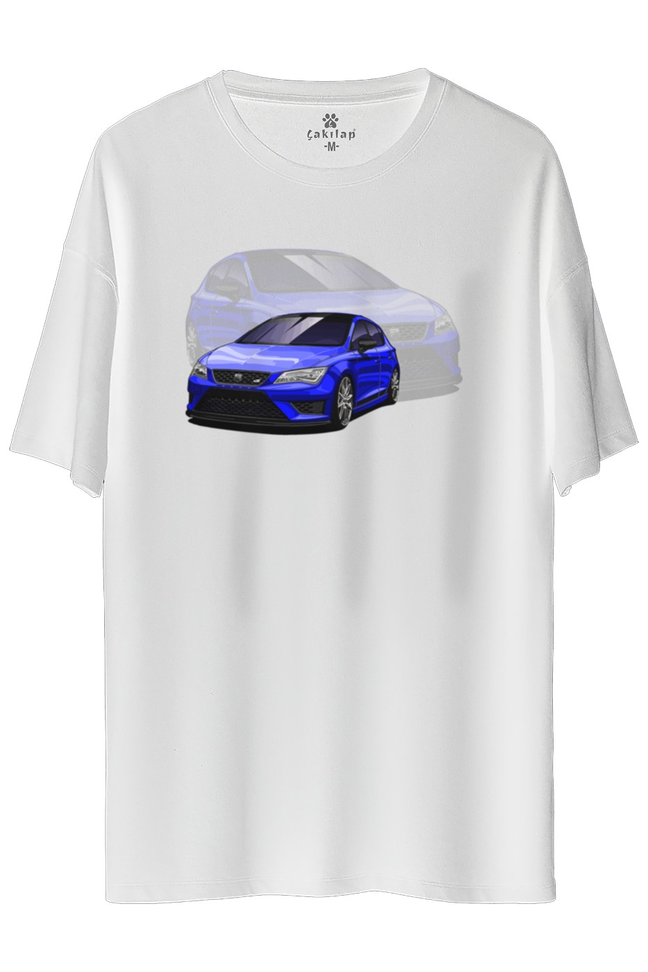 Seat Leon Mk3 Baskılı Oversize Tişört