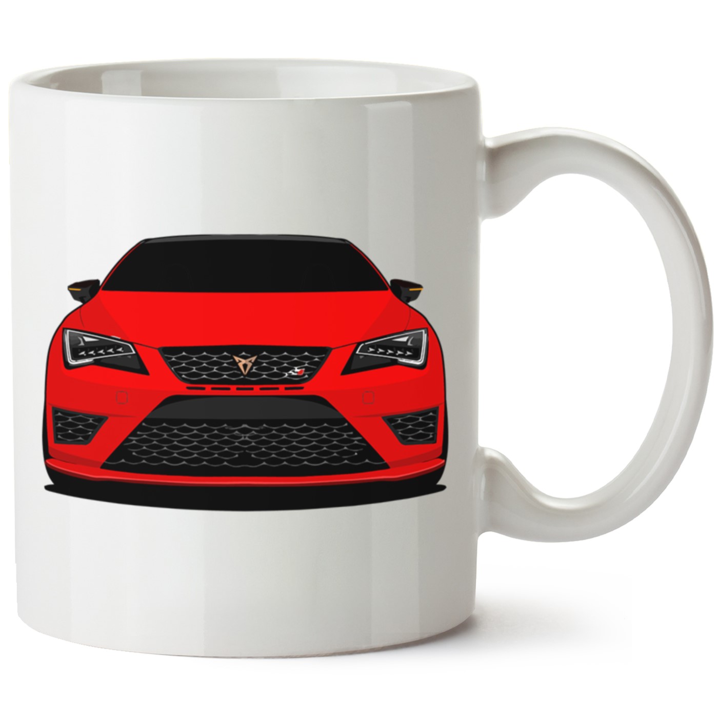 Seat Leon Mk3 Baskılı Porselen Kupa Bardak