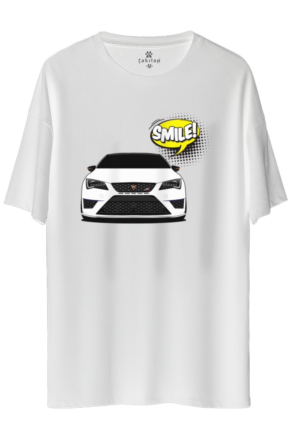 Seat Leon Mk3 Baskılı Oversize Tişört