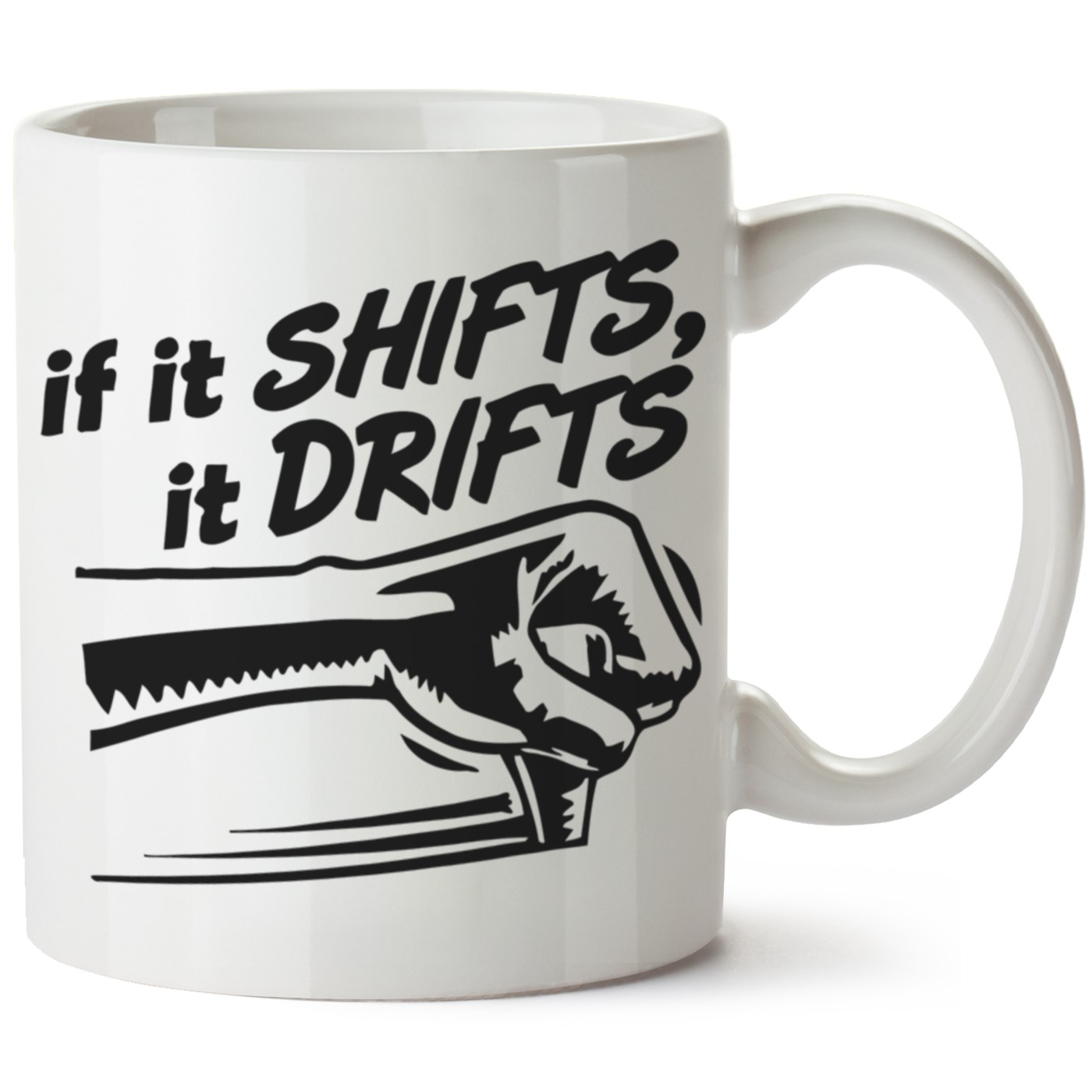 Shifts Baskılı Porselen Kupa Bardak