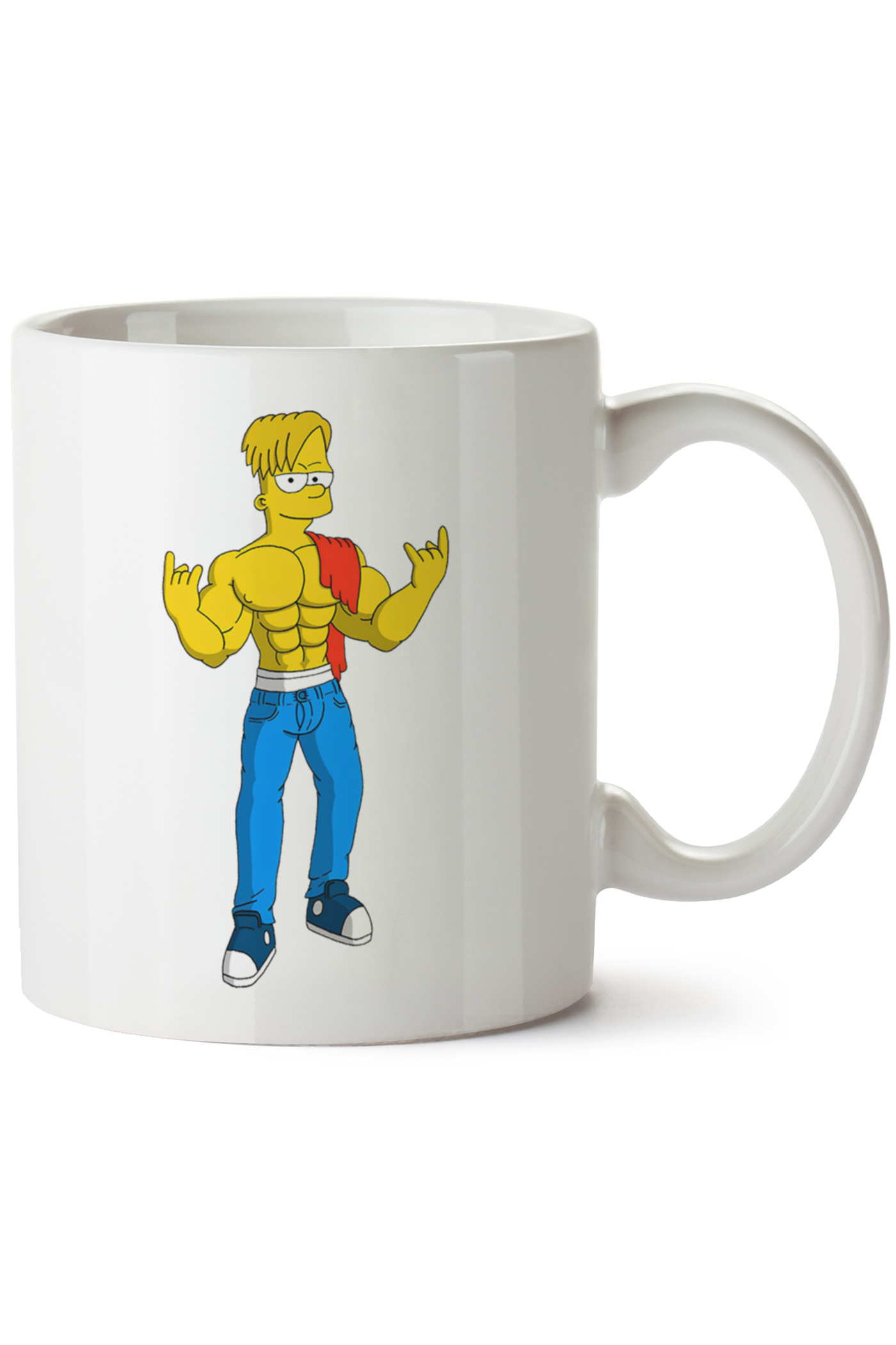 Simpsons Baskılı Porselen Kupa Bardak