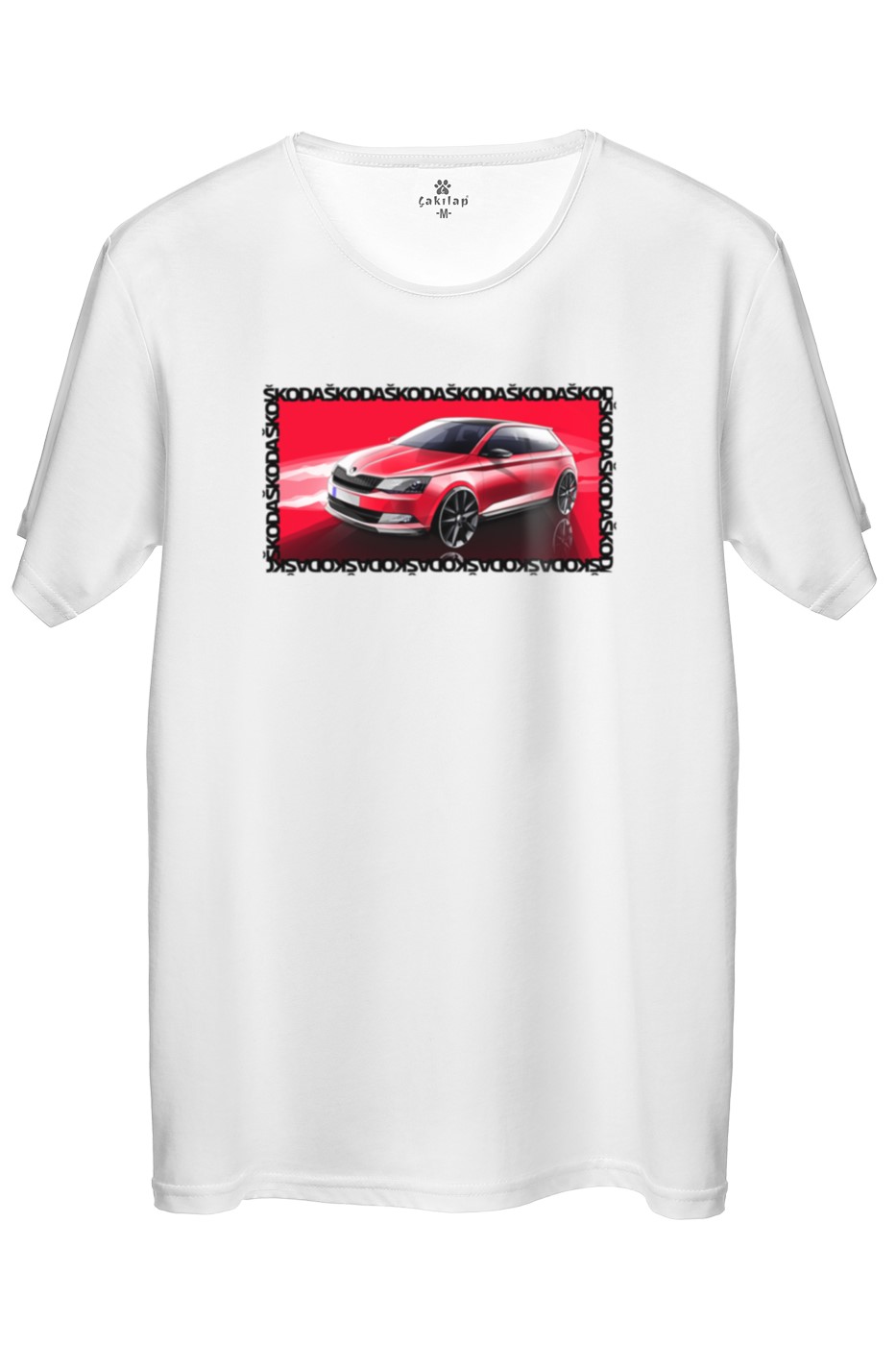 Skoda Fabia3 Baskılı Regular Tişört