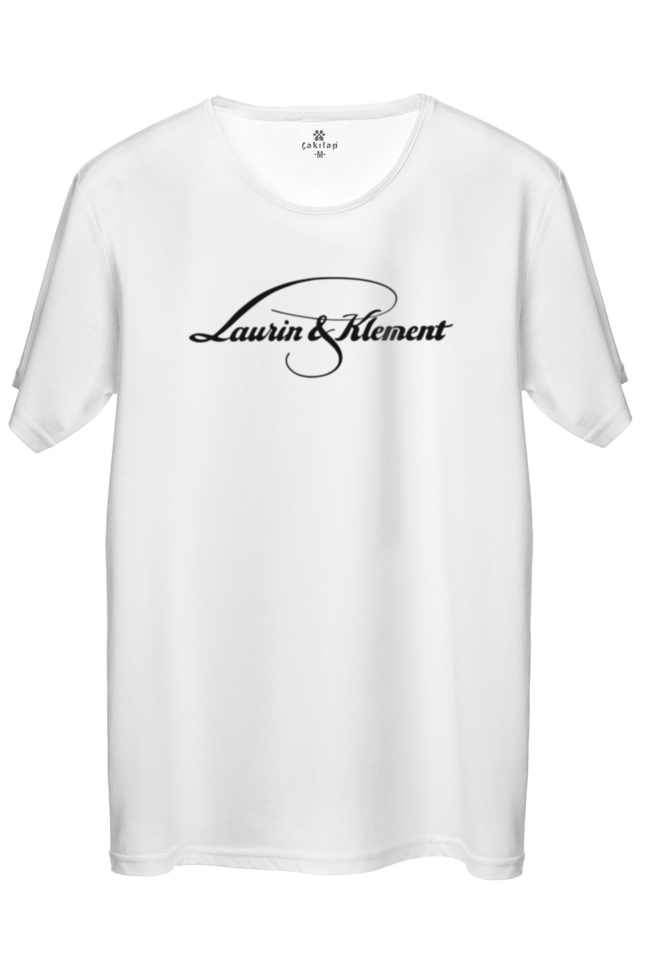 Skoda Laurin Klement Logo Baskılı Regular Tişört