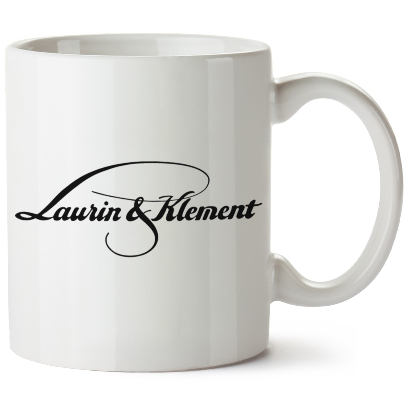 Skoda Laurin Klement Logo Baskılı Porselen Kupa Bardak